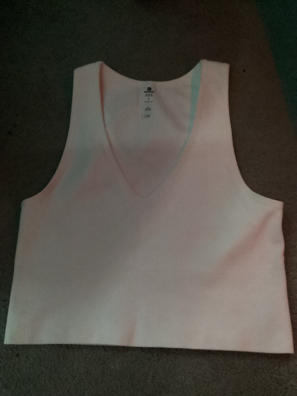White crop top